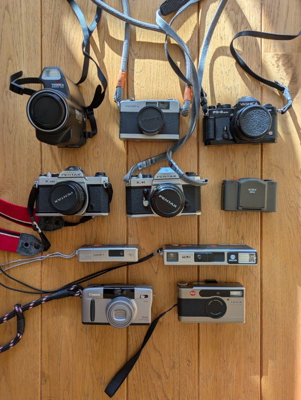 Mes 10 appareils argentiques 2025